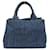 Borsa tote in denim blu Prada Giovanni  ref.1470744