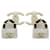 Boucles d'oreilles en or Matelassé Chanel Doré  ref.1470786