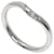 Tiffany & Co Curved band Silvery Platinum  ref.1470845