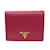 Prada Vitello Move Women's Leather Wallet Pink  ref.1471019