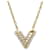 Louis Vuitton Collier Essential V Pearl Necklace Golden Gold-plated  ref.1471173