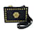 Bolso de hombro de cuero Medusa de Gianni Versace Negro  ref.1471482