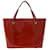 Sac tote Gucci Micro GG Shima Polyuréthane Rouge  ref.1471629