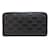 Céline Celine Macadam Pattern Long Wallet Black Leather  ref.1471716