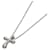 Tiffany & Co Collier Tiffany Cross en Platine PT950  ref.1471737