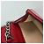 Borsa a spalla in pelle rossa Gucci Rosso - vista 10