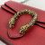 Borsa a spalla in pelle rossa Gucci Rosso - vista 5
