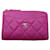 Porte-monnaie en cuir caviar violet Chanel  ref.1471907