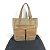 Bulgari Bvlgari Beiger Leder Tote Bag - Ansicht 5