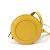 Bulgari Bvlgari Schultertasche aus gelbem Leder