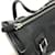 Bulgari Borsa in pelle nera Bvlgari Nero - vista 12