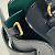 Borsa a spalla in pelle nera Burberry Nero - vista 11