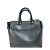 Borsa a spalla in pelle nera Burberry Nero - vista 2