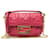 Fendi 8BS017 FF Chain Shoulder Bag Pink Leather  ref.1472356