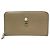 Fendi Beige Leather Long Wallet
