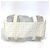 Borsa Duffle Mini Fendi Bianco - vista 5