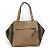Borsa in pelle marrone Fendi 8BN251