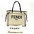 Fendi 8BH379 Gran Bolsa Tote Beige - vista 16
