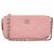 Borsa a spalla in pelle rosa Chanel A82527