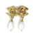 Timeless Chanel Vintage Gold Clip Earrings Golden Gold-plated  ref.1472683