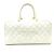 Borsa a mano matelassé Chanel CC Mark Bianco