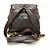 Zaino Chanel CC Mark Chain Marrone - vista 2