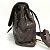 Zaino Chanel CC Mark Chain Marrone - vista 3