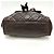 Zaino Chanel CC Mark Chain Marrone - vista 5