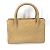 Borsa a mano in pelle beige Chanel - vista 2