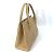 Borsa a mano in pelle beige Chanel - vista 3