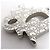 Collana Lunga Trotter Christian Dior Argento Blu chiaro - vista 7