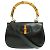 Borsa a spalla Gucci Bamboo Nero - vista 2