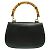 Borsa a spalla Gucci Bamboo Nero - vista 3