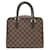 Louis Vuitton Triana Women's Handbag Brown Damier ebene Cloth  ref.1472968