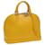 LOUIS VUITTON Epi Alma PM Bolsa de Mão Amarelo Citron M40619 LV Auth 80656 Dourado Couro  ref.1473167