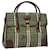 Autre Marque Burberrys Nova Check Hand Bag PVC Leather Green Auth 81321  ref.1473186