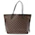 Louis Vuitton Damier Neverfull MM Tote Bag Brown Cloth  ref.1473238