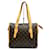 Popincourt Au Tote Bag von Louis Vuitton Braun Lackleder Leinwand Kunststoff  ref.1473251