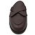 Frame Denim Flache braune Leder-Slides Frame - Ansicht 4