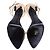 Sandali decorati Saint Laurent Gippy 110 in raso beige - vista 5