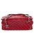 Bowling Borsa Chanel Rossa in vernice Rosso - vista 3