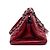 Bowling Borsa Chanel Rossa in vernice Rosso - vista 6