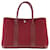 Hermès Sac bandoulière en toile Hermes Toile Garden Party TPM en très bon état Rouge  ref.1474413