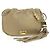 Borsa a spalla in pelle con frange Jimmy Choo oro D'oro