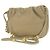 Borsa a spalla in pelle con frange Jimmy Choo oro D'oro - vista 2