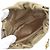 Borsa a spalla in pelle con frange Jimmy Choo oro D'oro - vista 3