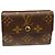 Estuche para tarjetas y monedas Monogram Ludlow Louis Vuitton M61927 Castaño