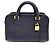 Borsa a mano Loewe Micro Mini Amazona blu navy