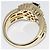 Autre Marque Au750 Saphir-Diamantring Golden - Ansicht 3