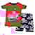 Autre Marque GAP Kids Boys Pajama Set Red/Navy Cotton  ref.1478020